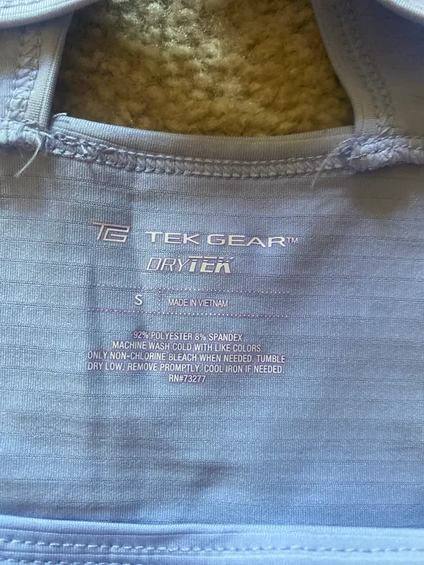 Tek Gear Periwinkle Tank - Image 3