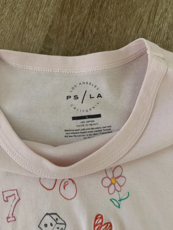 PacSun Baby Tee Pink - Image 4