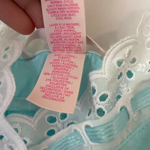 Victoria’s Secret Strappy V-neck Lingerie Chemise Dress Women’s Size Medium A11 - Image 4