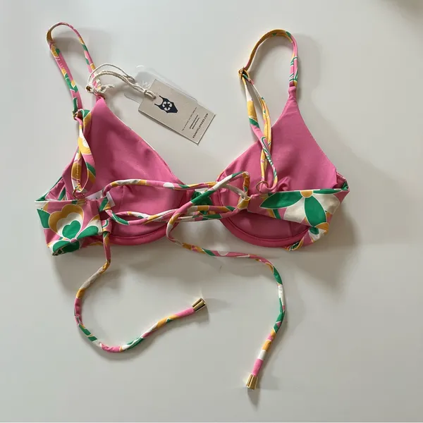 Kenny Flowers Pink and Green Floral Bikini - Image 6
