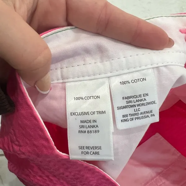 Lilly Pulitzer Pink 5" Buttercup Scallop Hem Shorts Size 0 - Image 6