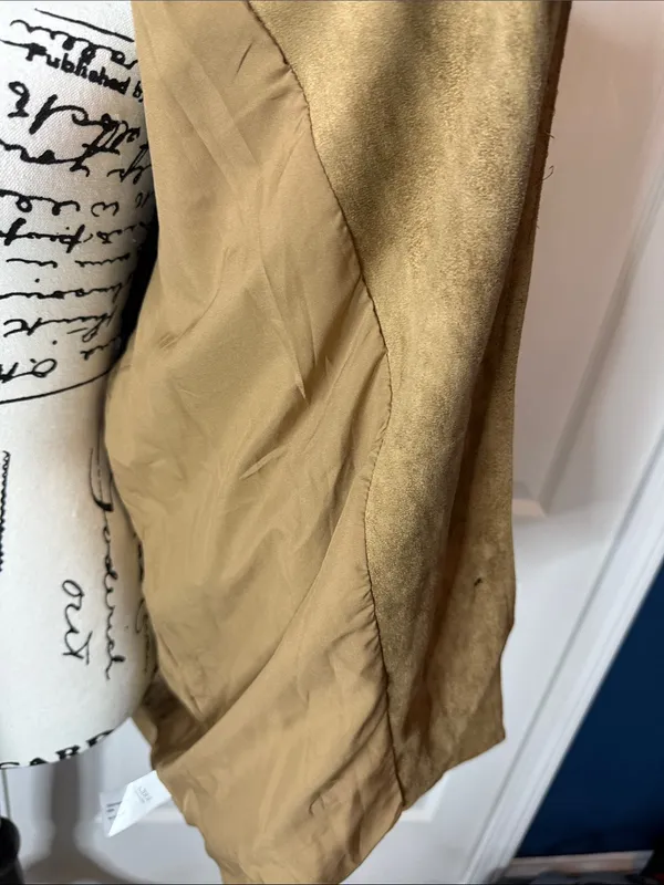 Cider Oversized Suede Button-Front Jacket - Image 10