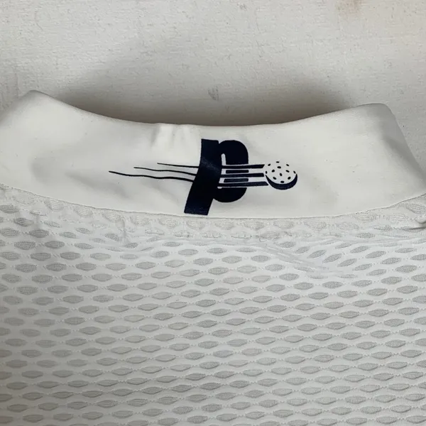 Prince Pickleball women's XL athletic Cream Pleated Skirt tennis white open back - Image 11