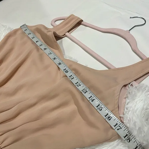 Show Me Your Mumu Kendall Maxi Dress in Dusty Blush Crisp Small - Image 7