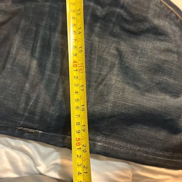 Gap Straight Fit Jeans Dark Wash Waist 28, Inseam 29 inches - Image 5