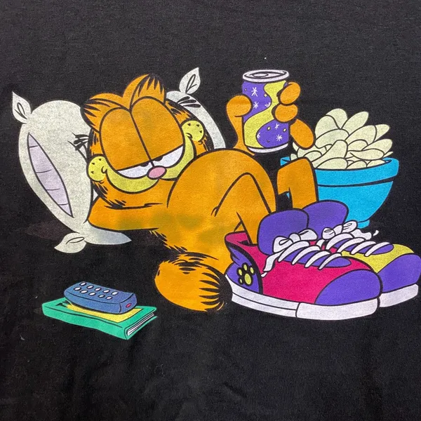 Garfield Chillin Lazing Around T-Shirt XL - Image 2