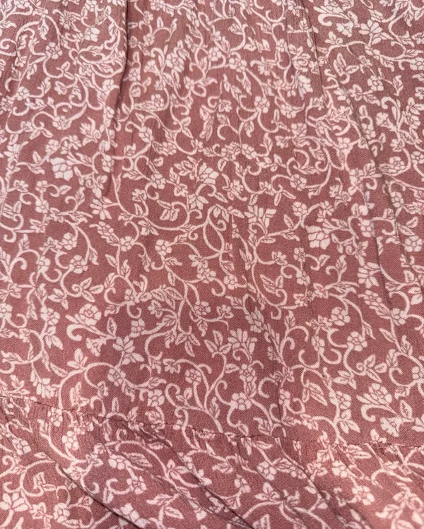 Hint of Blush Pink Floral Dress - Image 5