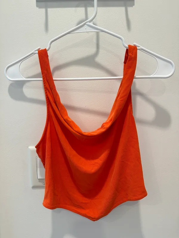 Orange Crop Top - Image 2