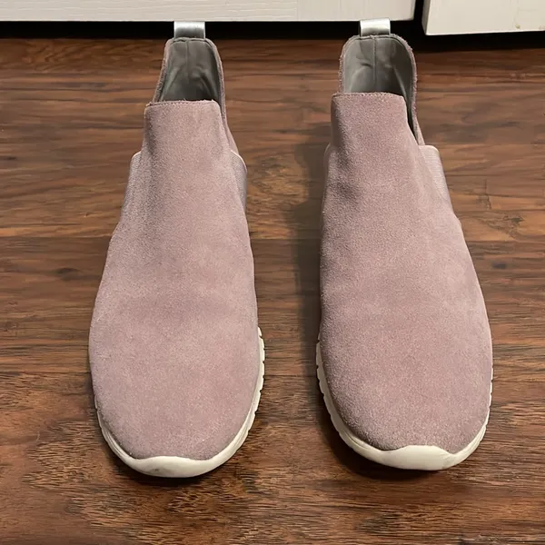 Cole Haan Zero Grand Slip on Suede Boots Sneakers Minimalist Comfort Nike Air - Image 3