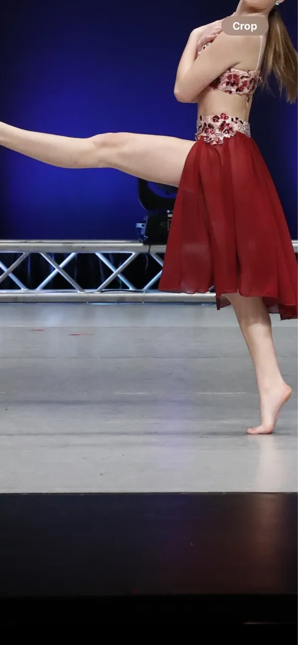 Lyrical Dance Costume Pink - Image 4