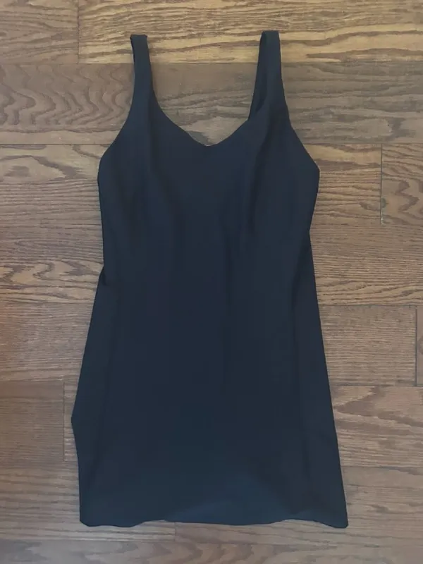Old Navy PowerSoft V-Neck Athletic Dress Size Small Activewear Mini Dress - Image 3