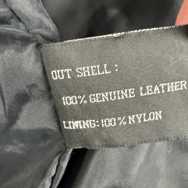 Vintage Pelle New York Milano Leather Jacket Women’s M Black Genuine Leather 90s - Image 9