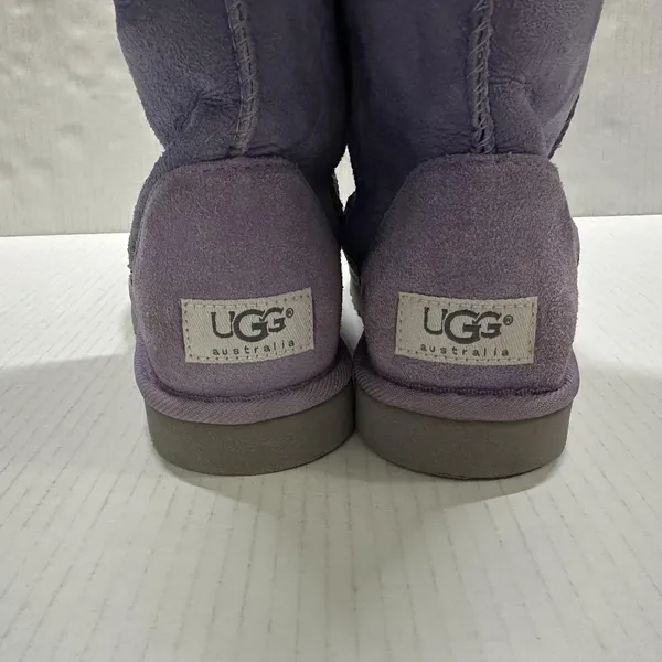 UGG Australia Classic Tall 5815 Boots Womens 5 Purple Sheepskin Lined‎ Winter - Image 10