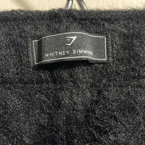 💙 Gymshark x Whitney Simmons Black‎ Eyelash Knit Shorts - Image 4