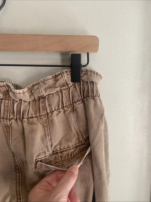 Free People Margate Pleated Paperbag Trouser Pants - Image 12