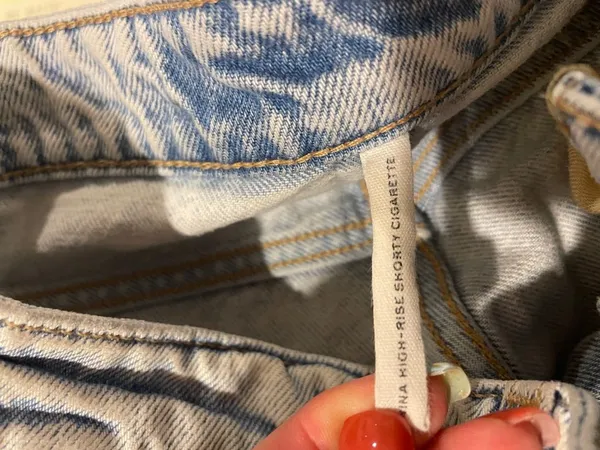 rag & bone Nina high rise shorty cigarette jeans - Image 4