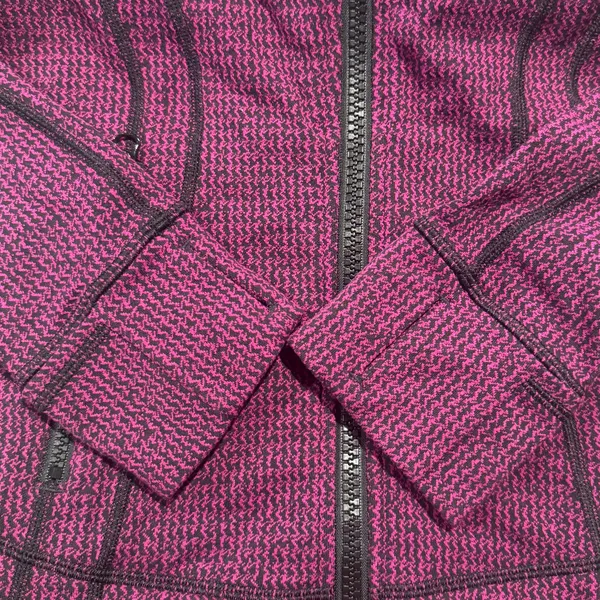 Lululemon Define Jacket Size 6 Deep Fuchsia Athletic Yoga Running Athleisure - Image 6