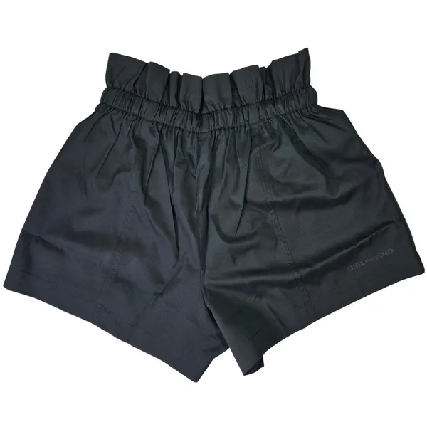 Girlfriend Collective Black Cora Pocket‎ Shorts Paperbag Waist Cargo XXS - Image 3