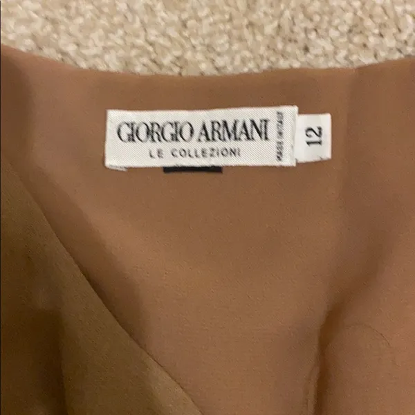 Giorgio Armani crop wrap top - Image 2
