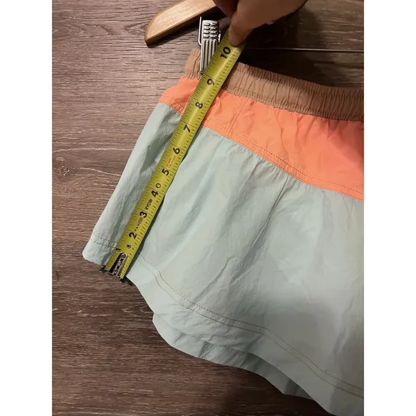 Free People Shorts Sz M Color Block Refresh Combo Lined Athletic Gym Running - Image 5