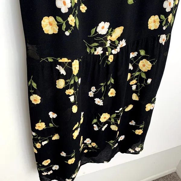 Reformation Emmie Midi Dress in Piazza Floral Summer Size 0 - Image 2
