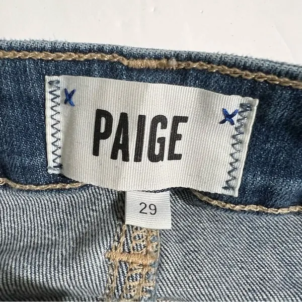 PAIGE Keely Destructured Skinny Distressed Jeans Size 29 - Image 4