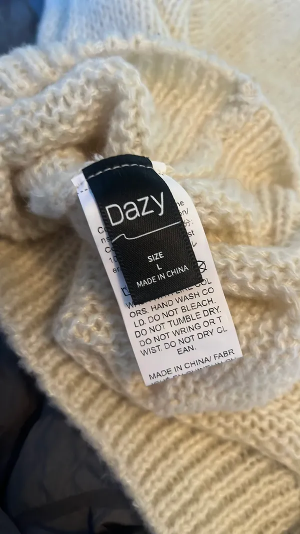 Dazy sweater White Size L - Image 2