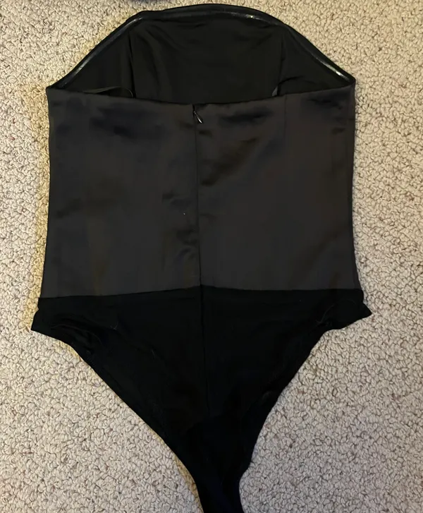 Strapless bodysuit Black - Image 4