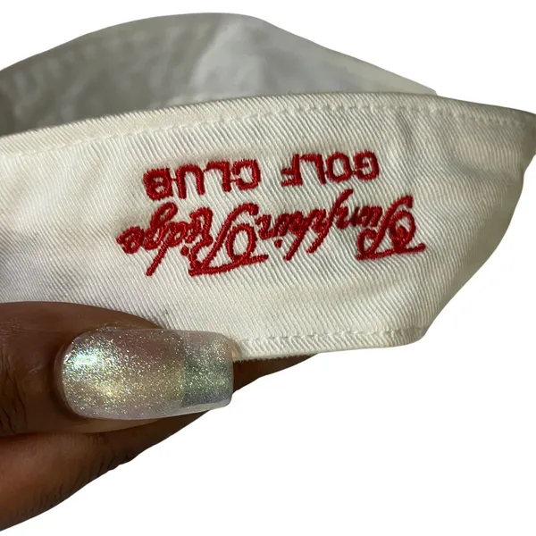 Natalie Gulbis Autographed Golf Visor 2003 U.S. Womens Open Pumpkin Ridge - Image 3
