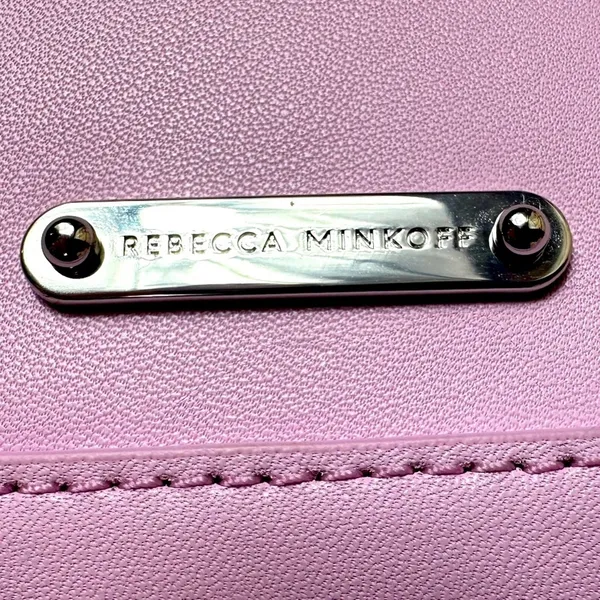 Rebecca Minkoff Girl Power Leather Zip Pouch Clutch - Light Orchid Pink - Image 8