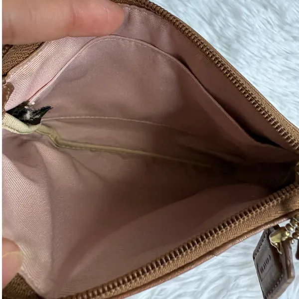 COACH Par Brown Wristlet - Image 5
