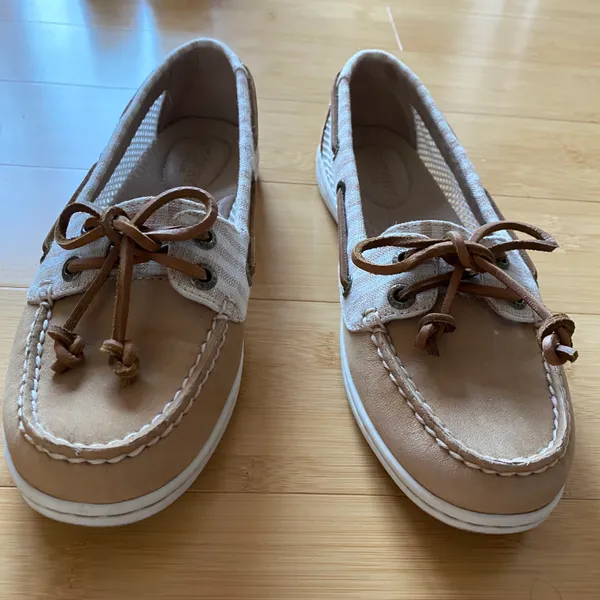 Sperry Top-Sliders Boat Shoes Tan - Image 7