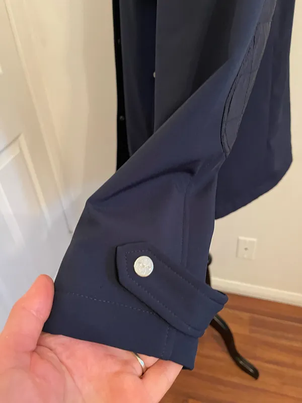 Ralph Lauren Navy Quilted Utility Jacket. Size M - Image 3