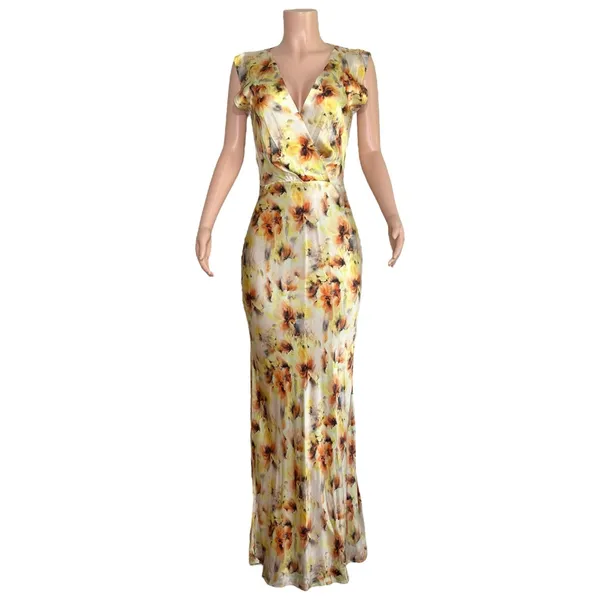 BEC & BRIDGE Sunset Floral Maxi Dress - 6(US) - Image 7
