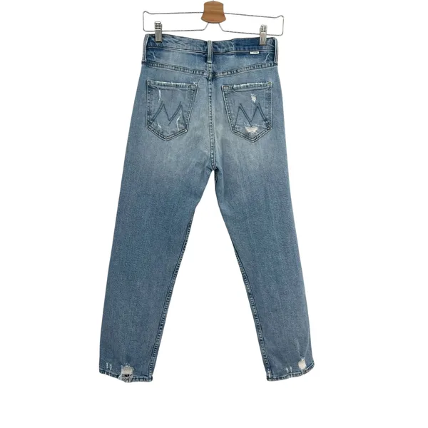 Mother Denim The Tomcat Jeans Distressed The‎ Confession Wash Blue Size 27 - Image 9