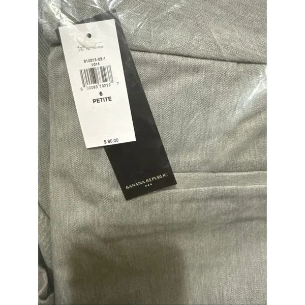 Banana Republic high rise sloan gray pants 6P - Image 4