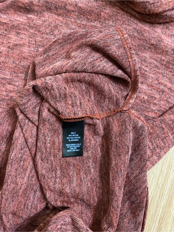 Lulu's Rusty Rose Cowl Neck Midi Dress with Puff Sleeves - Image 7