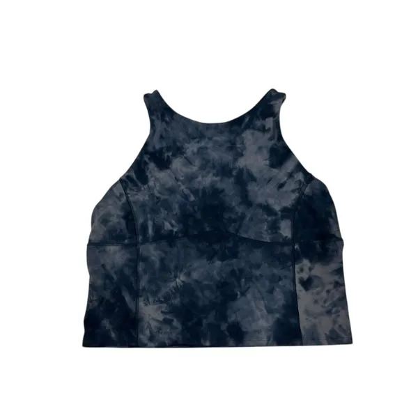 Lululemon key to balance crop high neck tank top diamond dye lunar rock size 14 - Image 5