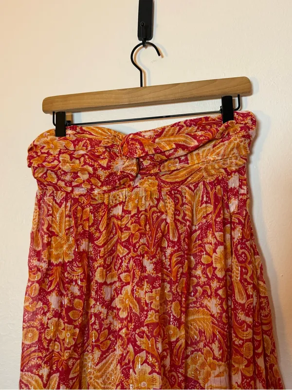 Anthropologie Harem Strapless‎ Jumpsuit - Image 3