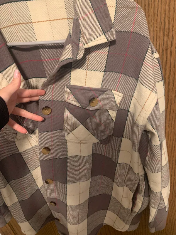 Maurice's Oversized Flannel Shacket - Image 4