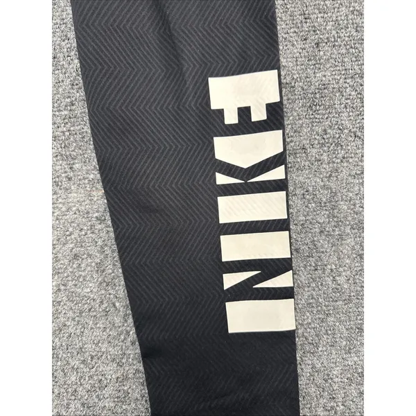 Nike Pro Women’s Medium Dri-FIT Black NIKE Graphic Compression Leggings 856238 - Image 4