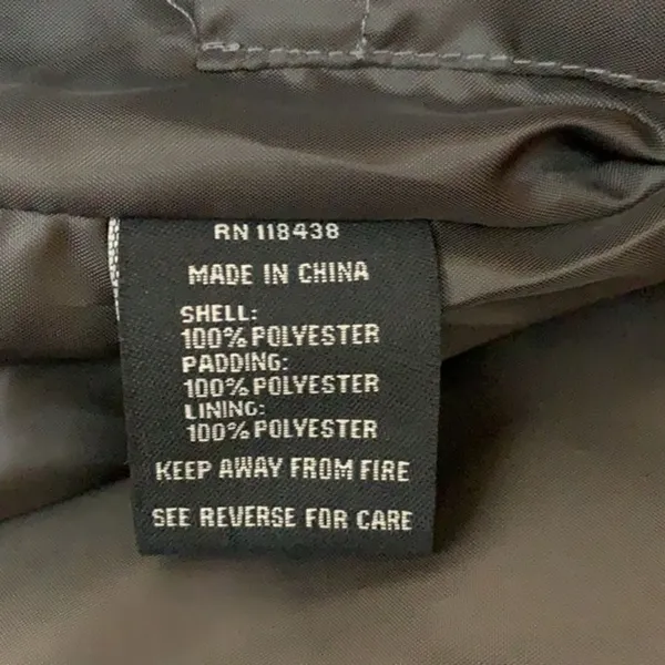 Fossa Women’s Black Puffer Jacket Size Medium - Image 6