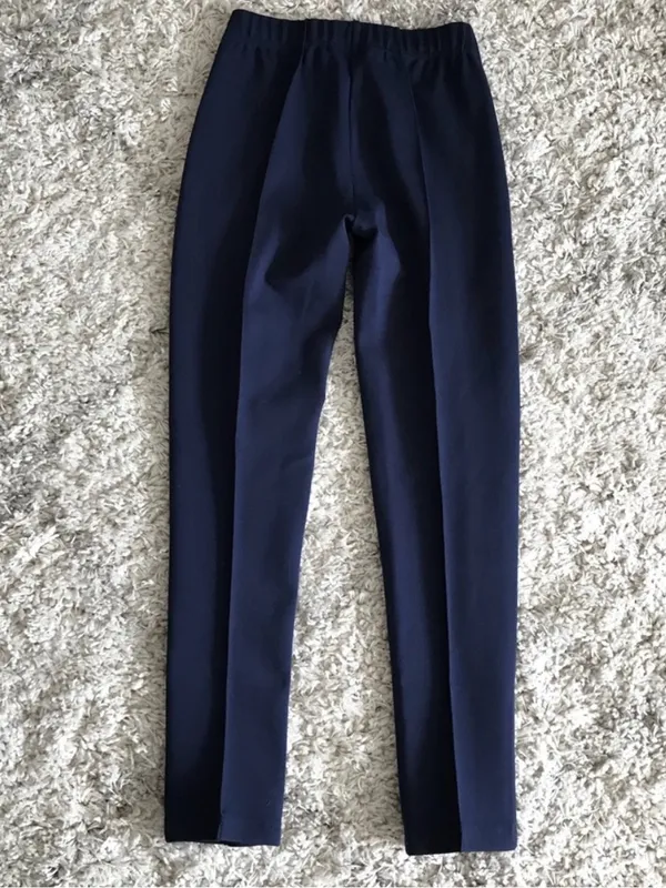 Lilly Pulitzer Travel Ponte Pant Midnight Navy Leggings Small Minimal Preppy - Image 5
