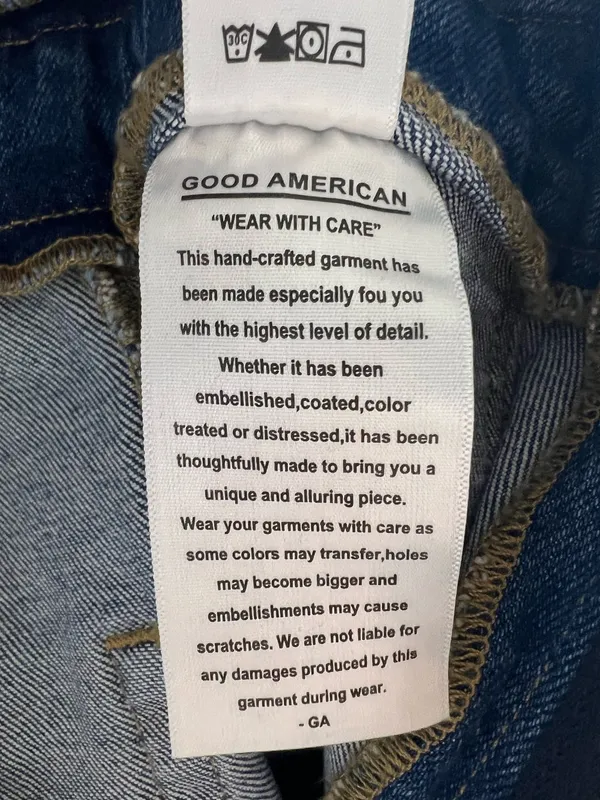 Good American Women's Blue Denim Jumpsuit - Image 8