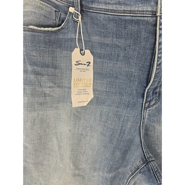 Seven7 Jeans Womens 26 Skinny Blue Skies Limited Edition Blue NEW‎ - Image 2