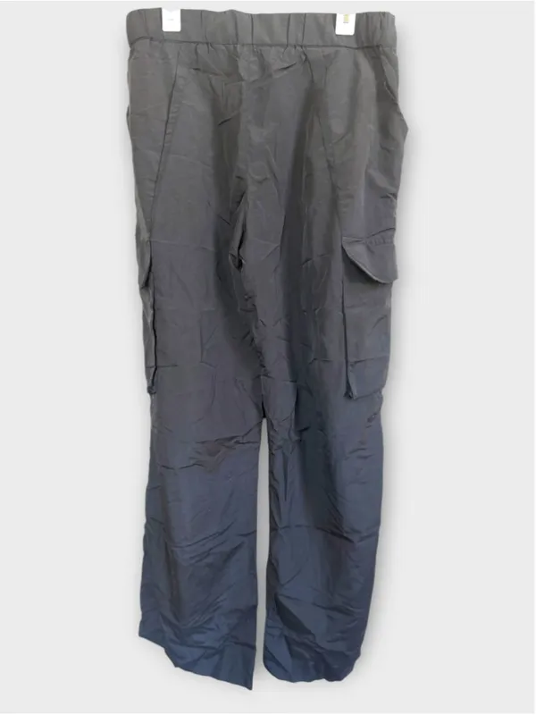 Size L (Tall) Halara Mid Rise Button Zipper Wide Leg Baggy Casual Cargo Pants - Image 4