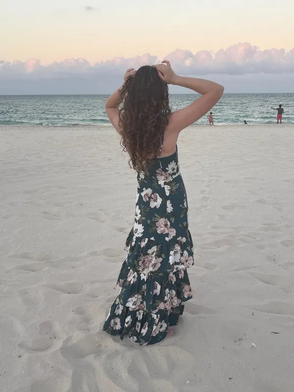 Abercrombie Floral tiered dress - Image 3