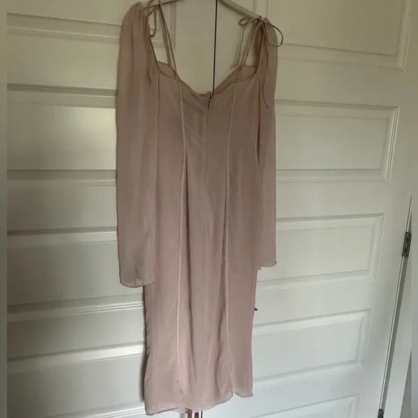 House of CB Ophelia Midi‎ Dress in Blush Size Small NWT - Image 11