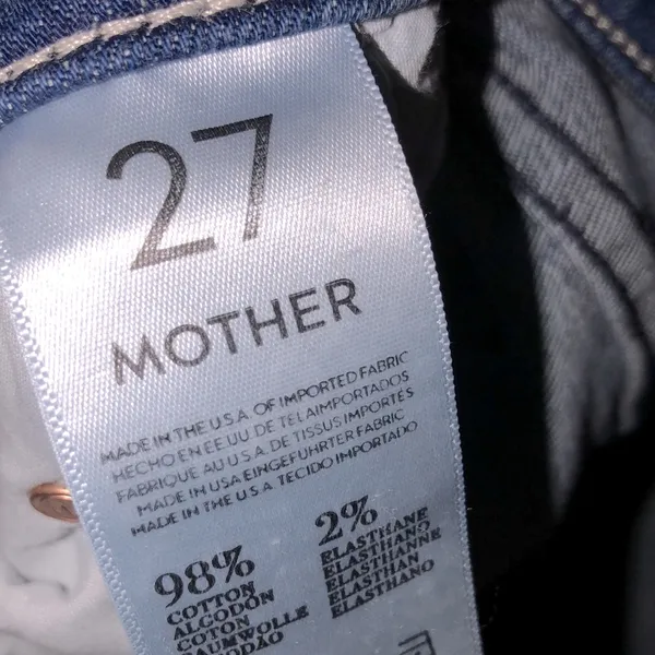 MOTHER the dropout jeans size 27 Blue - Image 8