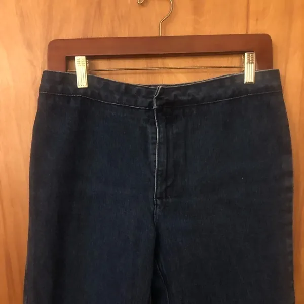 Jcrew enjoy straight leg blue jeans trouser style denim casual chic basic preppy - Image 5